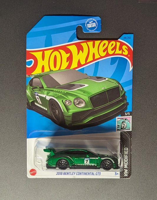 2018 BENTLEY CONTINENTAL GT3 Hot Wheels