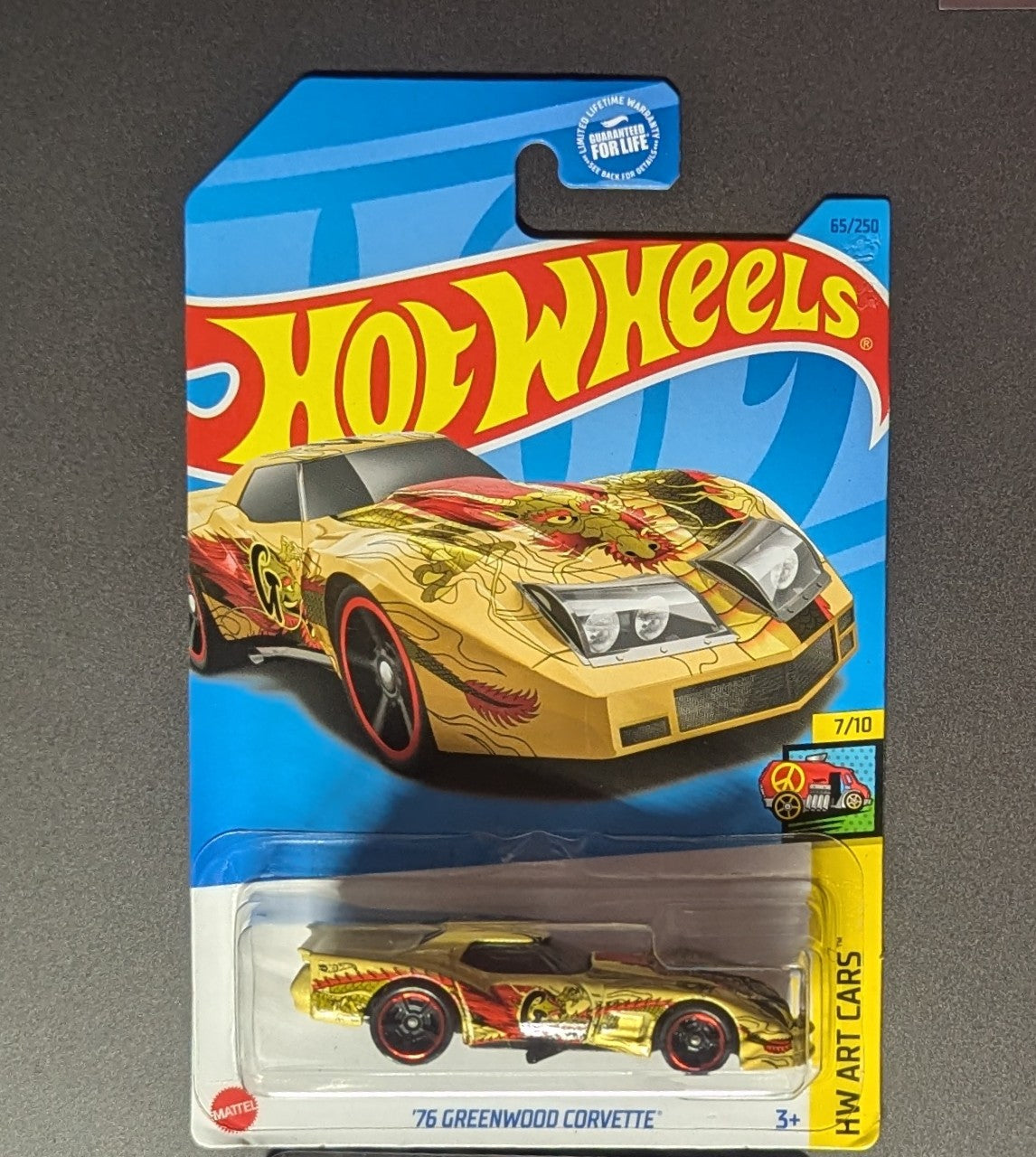 '76 GREENWOOD CORVETTE Hot Wheels