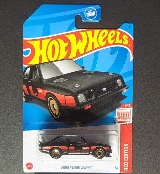 Ford Escort RS2000 Red Edition Hot Wheels