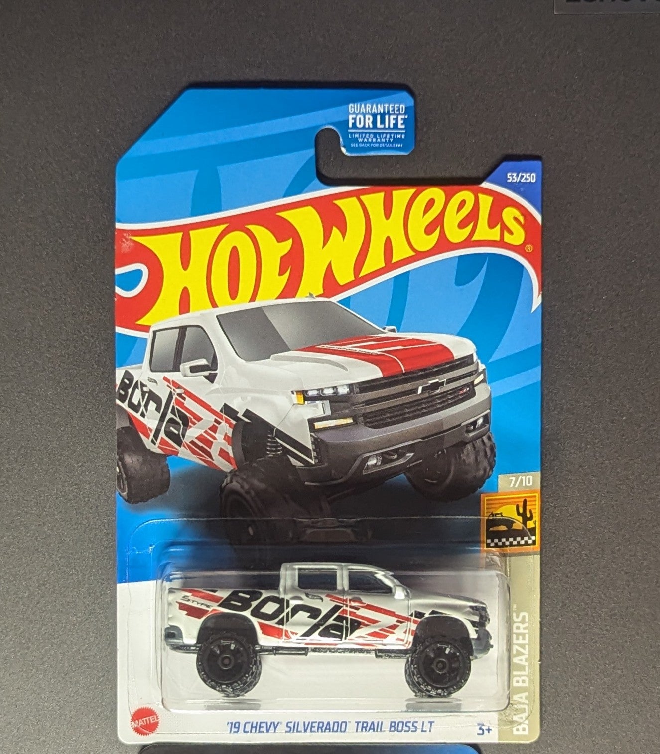 '19 CHEVY SILVERADO TRAIL BOSS LT Hot Wheels