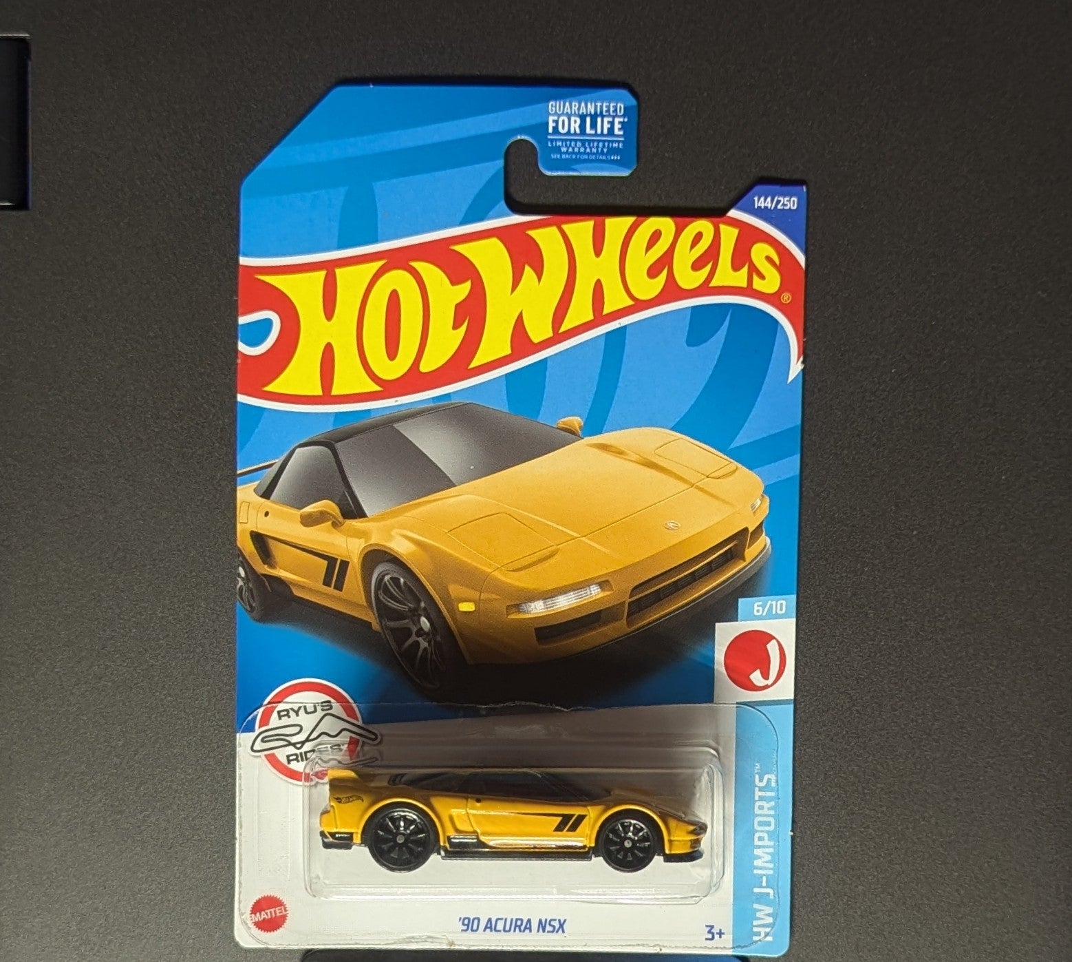 '90 Acura NSX Hot Wheels