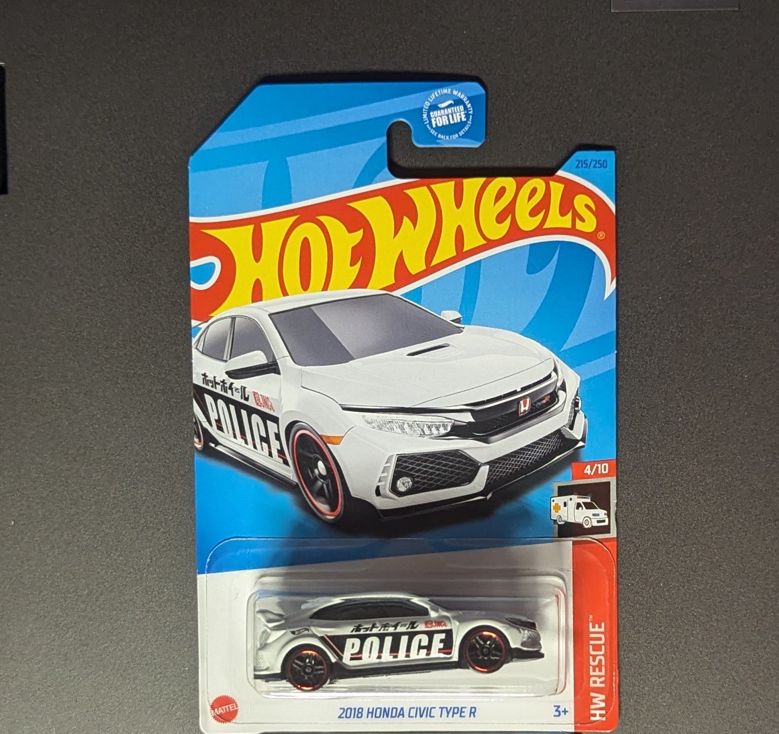 2018 HONDA CIVIC TYPE R Hot Wheels