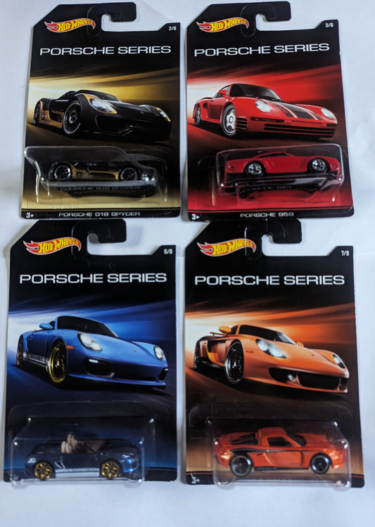 Porsche Series Set (4)/8 Free shipping