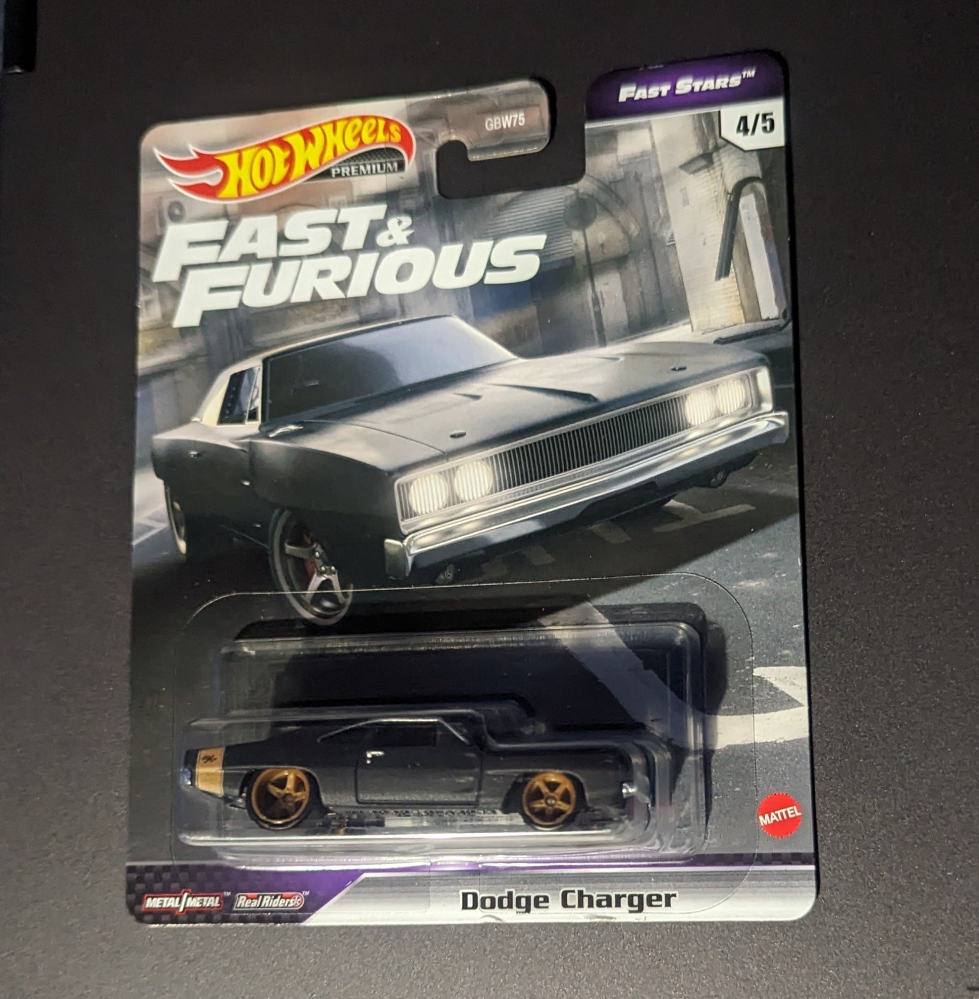 Dodge Charger Fast & Furious Premium Fast Stars 4/5 Hot Wheels