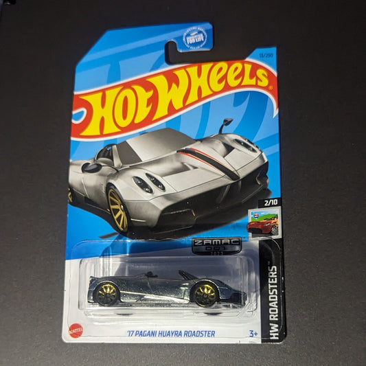 '17 Pagani Huayra Roadster Zamac Hot Wheels