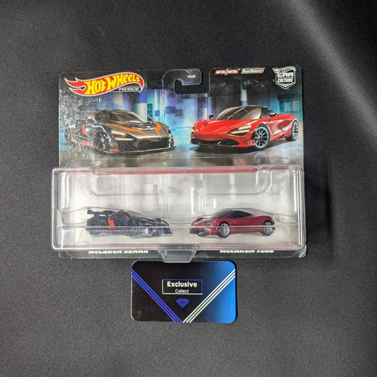 McLaren Senna McLaren 720S 2-Pack Premium Hot Wheels