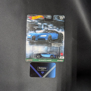 '16 Bugatti Chiron Exotic Envy Premium Car Culture Hot Wheels