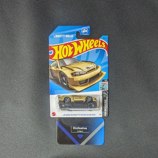 LB Super Silhouette Nissan Silvia - Gold - Hot Wheels