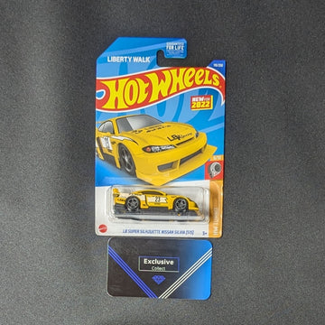 LB Super Silhouette Nissan Silvia (S15) - yellow - Hot Wheels