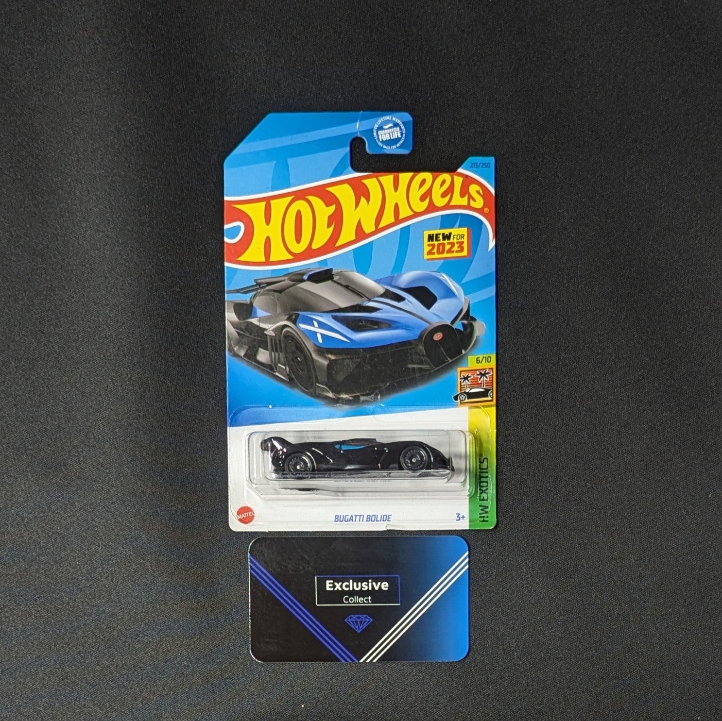 Bugatti bolide Hot Wheels