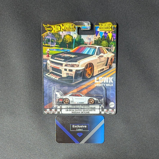 LB-ER34 Super Silhouette Nissan Skyline LBWK Boulevard Hot Wheels