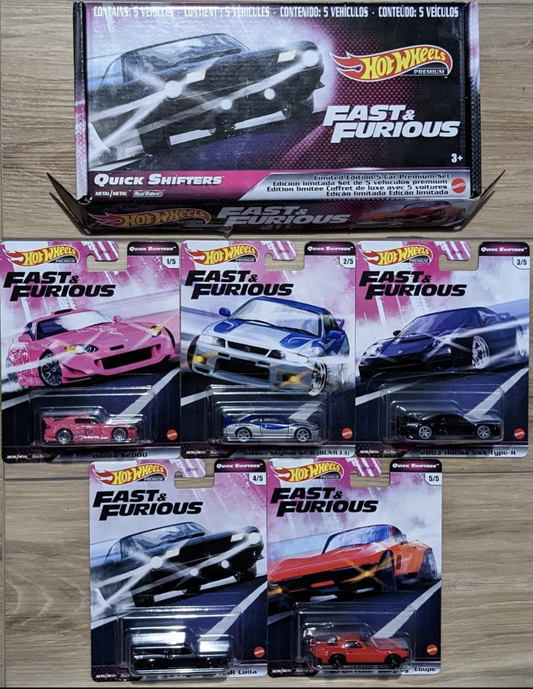 FAST & FURIOUS QUICK SHIFTERS Free Shipping